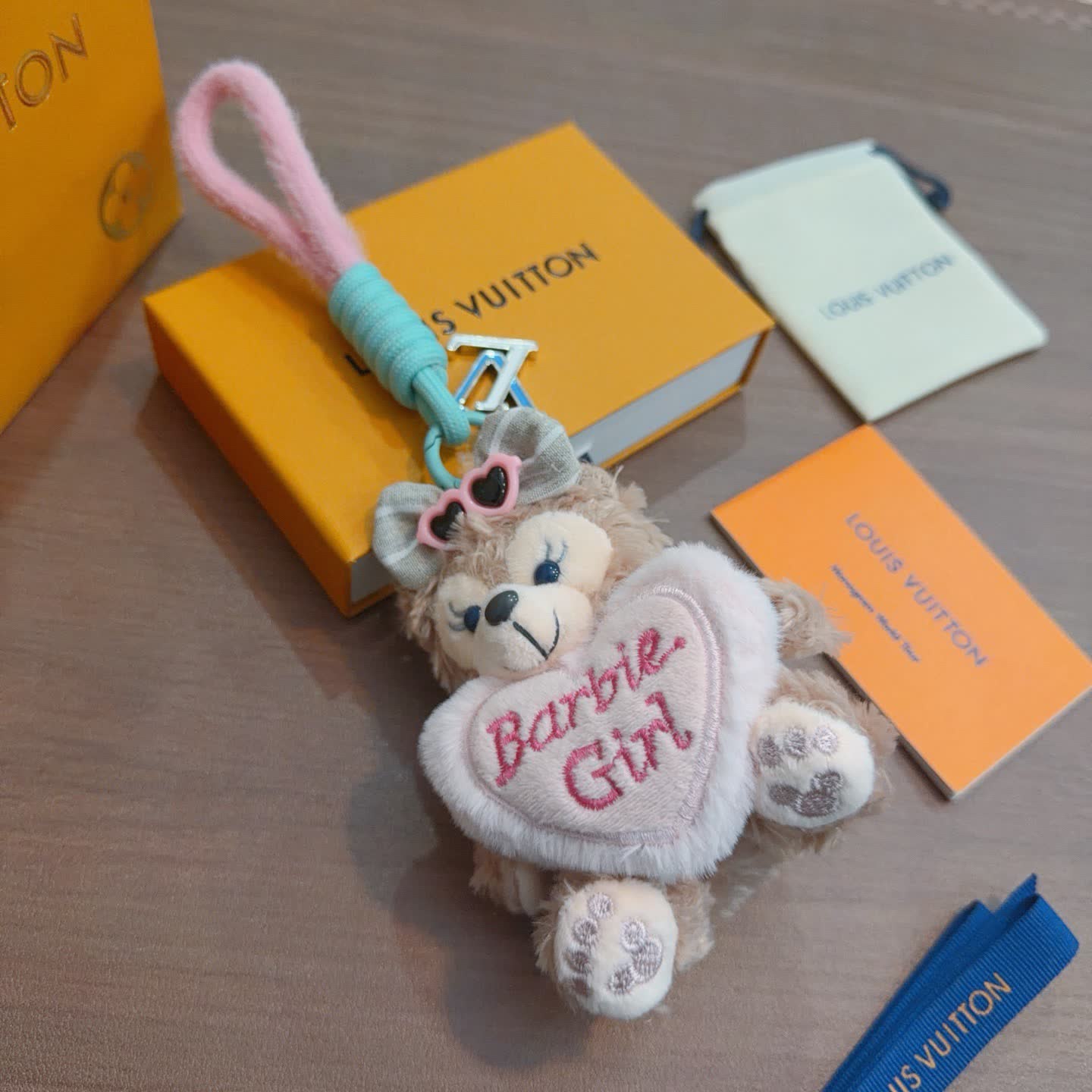 Louis Vuitton Barbie Girl Bear Charm